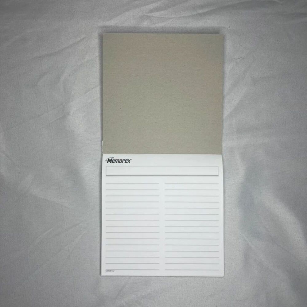 Memorex Blank CD Index Pad
